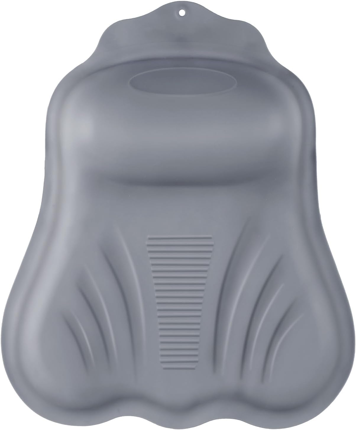 Goowin Bath Pillows for Tub, New Generation Skin-Friendly Silicone Bath Pillow, Luxury Bathtub Pillow for Head and Neck, Powerful Suction Tub Pillow for Bathtub with Inflatable Airbag (Grey)