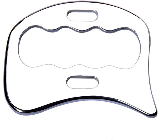 FeelFree Sport Stainless Steel Gua Sha Scraping Massage Tool-Muscle Scraper - Soft Tissue Mobilization,Physical Therapy for Back, Legs, Arms…