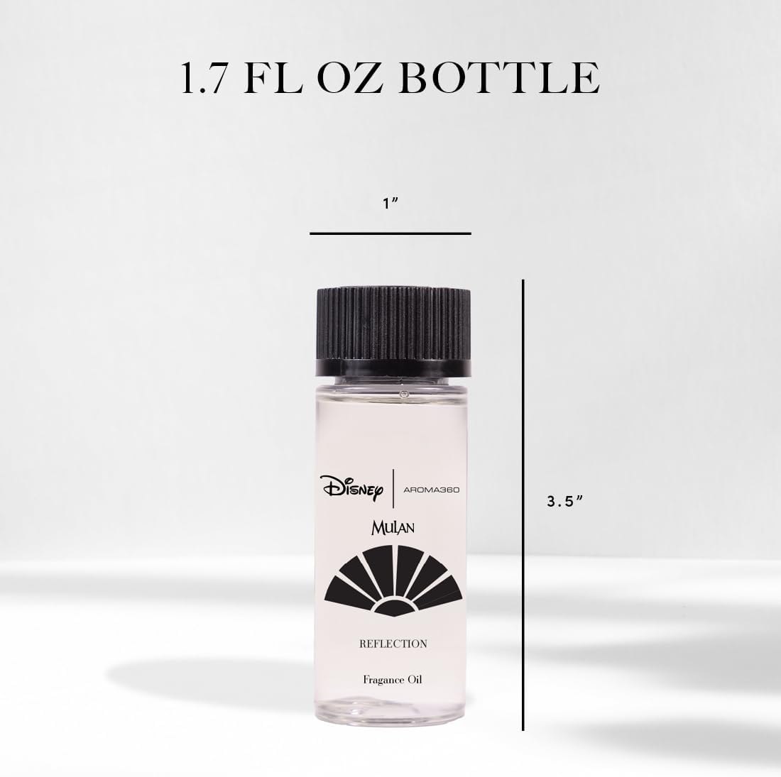 Aroma360 | Disney Reflection Fragrance Oil Blend | Disney Princess Mulan | Luxury Essential Diffuser Oil | Aromatherapy Scent Diffuser Oil | Bergamot, Nutmeg and Jasmine 1.7 fl oz 50mL