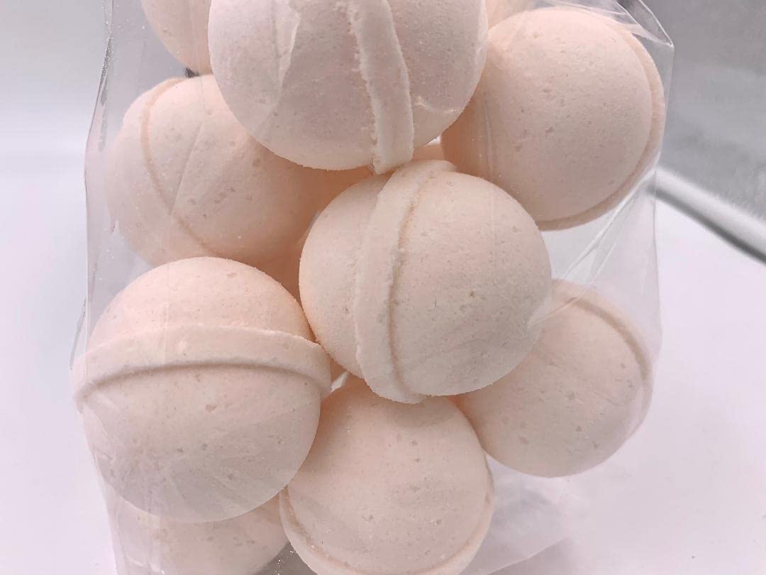 Spa Girl 14 Bath Bomb Fizzies with Shea Butter, Ultra Moisturizing (12 Oz) .Great for Dry Skin (Orange Dreamsicle)