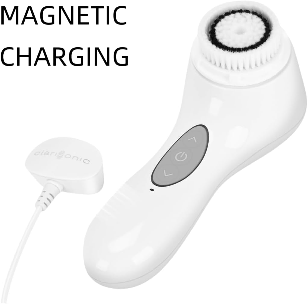 Clarisonic ARIA Sonic Facial Cleansing System, Electric Face Brush (White)