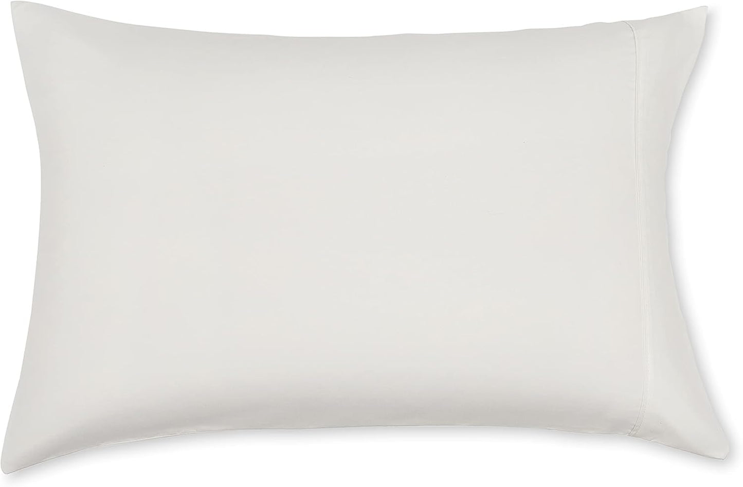 Amazon Basics Standard Pillow Cases Set of 2 - Lightweight, Super Soft Easy Care Microfiber, Cream, 30" L x 20" W, Pillows Not Included