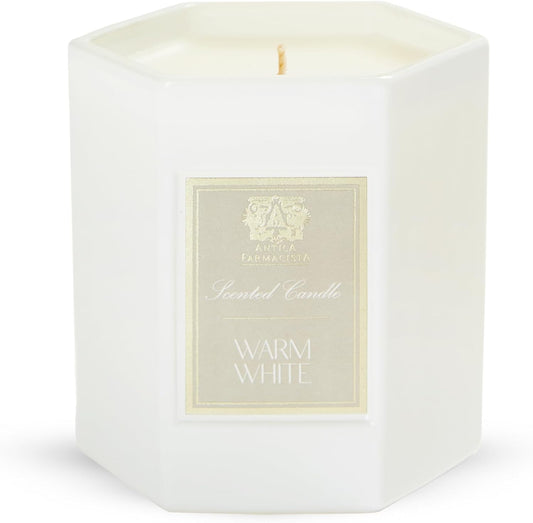Antica Farmacista Luxury Scent Candle - Decorative Home Candle - Long-Lasting & Premium Scented - Luxury Gift - Warm White, 9 oz