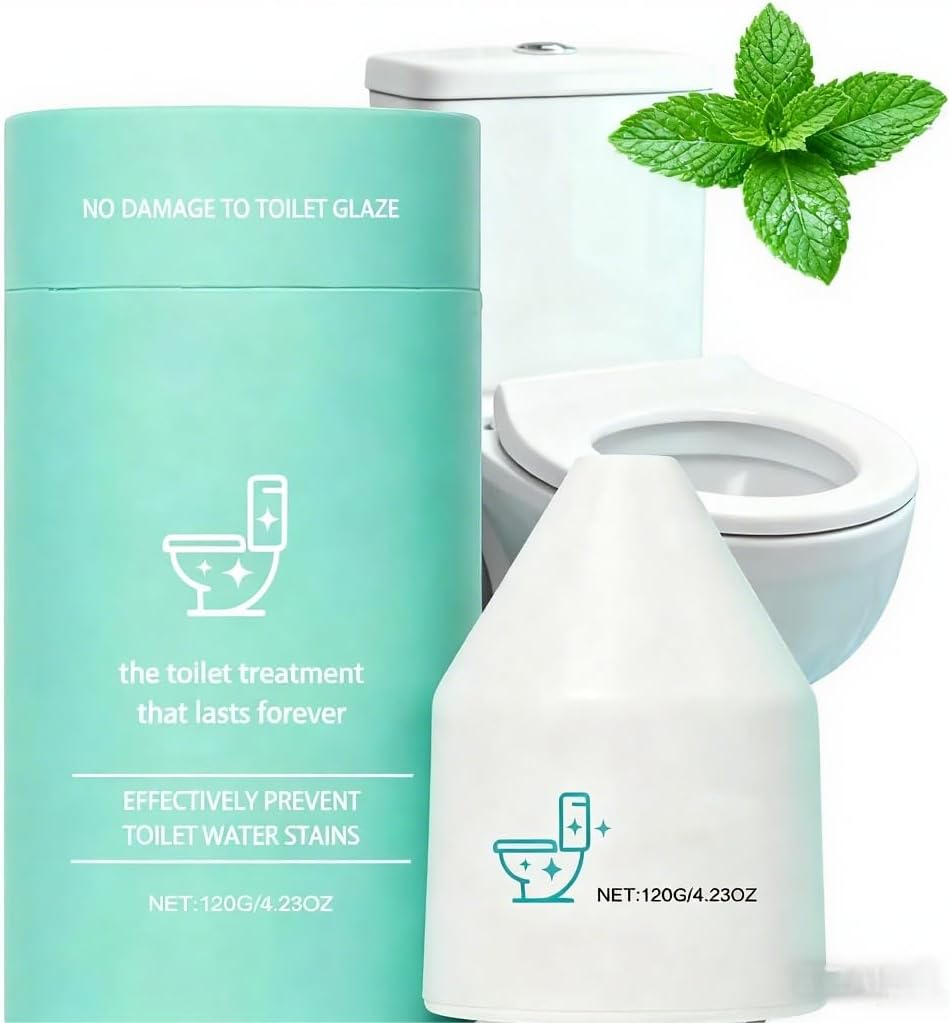 Toilet Cleaner, Automatic Toilet Cleaner for Continuous Cleaning, Long-Lasting, No-Scrub Action – Helps Reduce Hard Water Stains & Odor in the Bowl