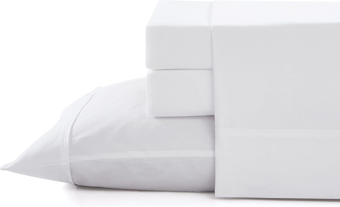 Tommy Bahama - King Sheets, Organic Cotton Bedding Set, Softens with Each Wash (TB T200 White, King)
