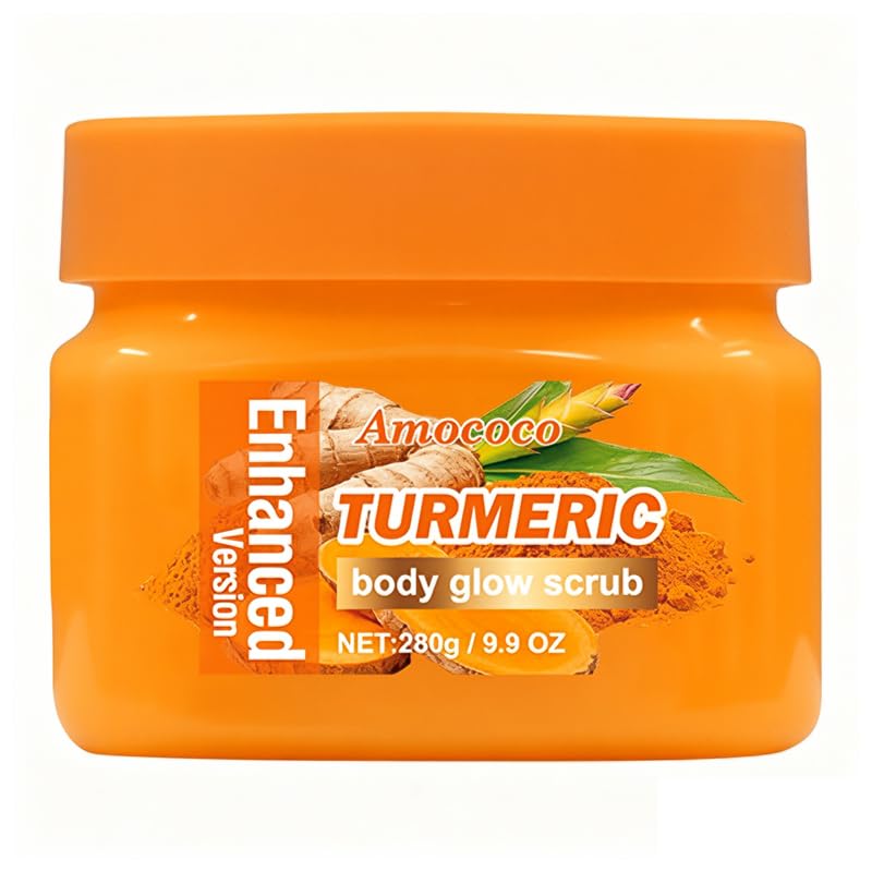 Turmeric Body Glow Scrub - 9.9 oz | Deep Exfoliating Cream