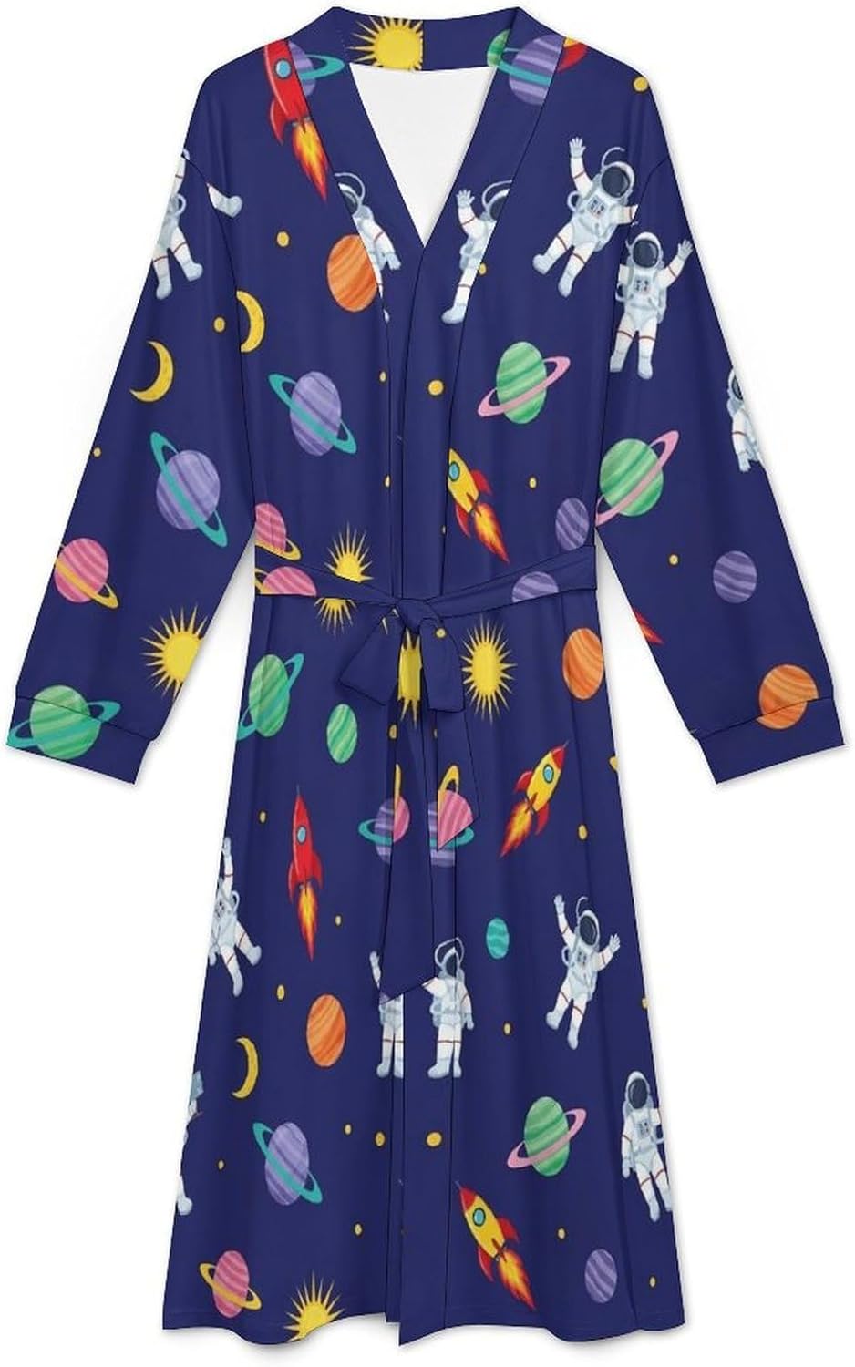 Soft Robes for Women Lightweight Kimono Bathrobe Full-Length Loungewear