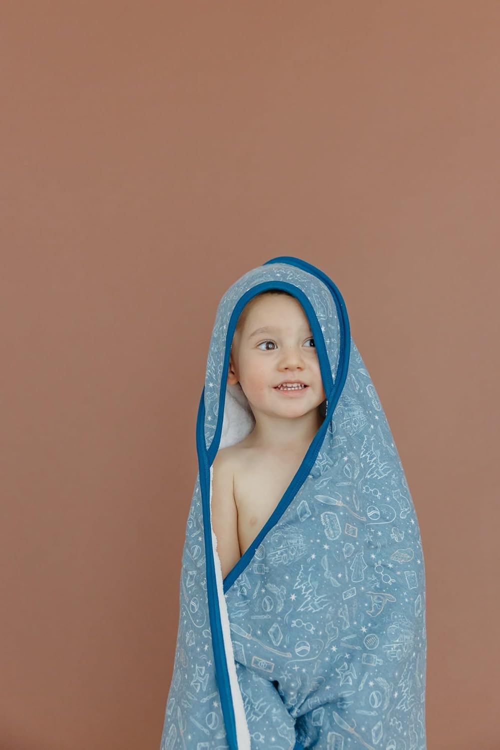 Copper Pearl Hooded Bath Towels Premium Knit/Terry Cloth Baby Towels with Hood, Pockets, and Cool Designs - Great to Gift and Make Bath Time Fun - Baby Bath Towel, Hogwarts™