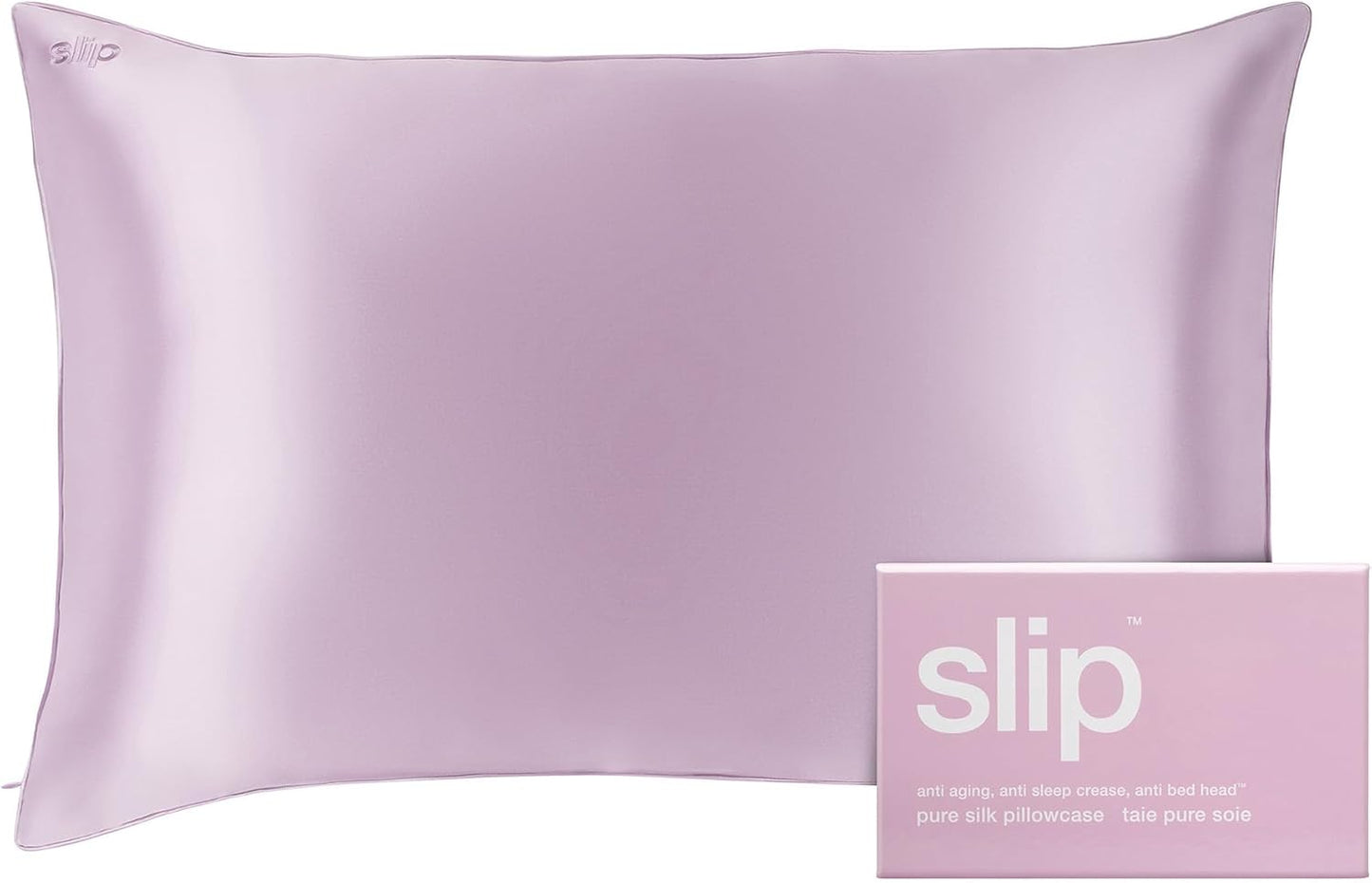 slip The Original Queen Pure Silk Pillow Case - 100% Pure 22 Momme Mulberry Silk - Queen Size Standard Pillow Case - Anti-Aging, Anti-BedHead, Anti-Sleep Crease, Wildflower (20" x 30")