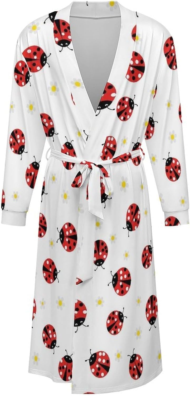 Soft Robes for Women Lightweight Kimono Bathrobe Full-Length Loungewear