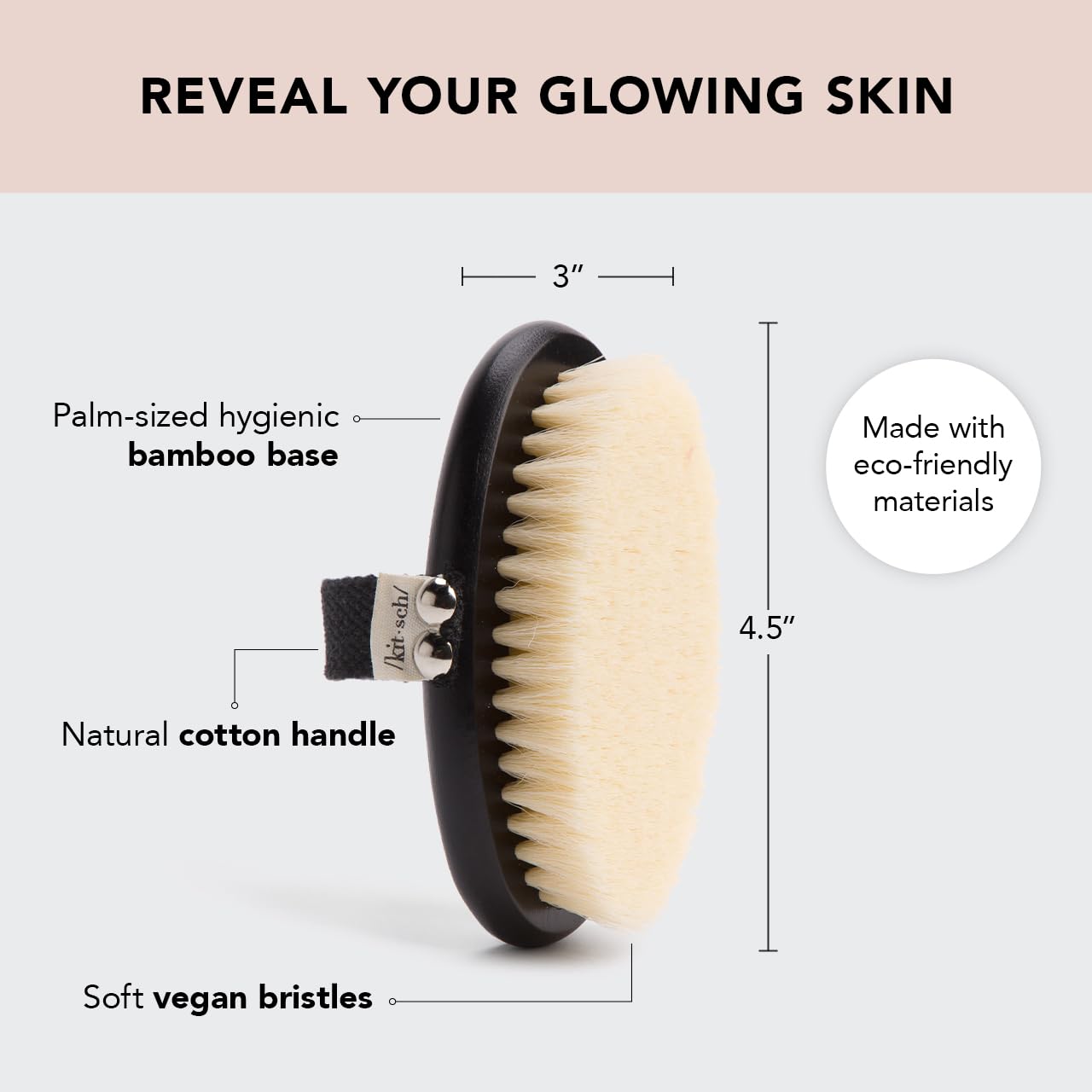 Kitsch Dry Brushing Body Brush & Smooth Shave Butter