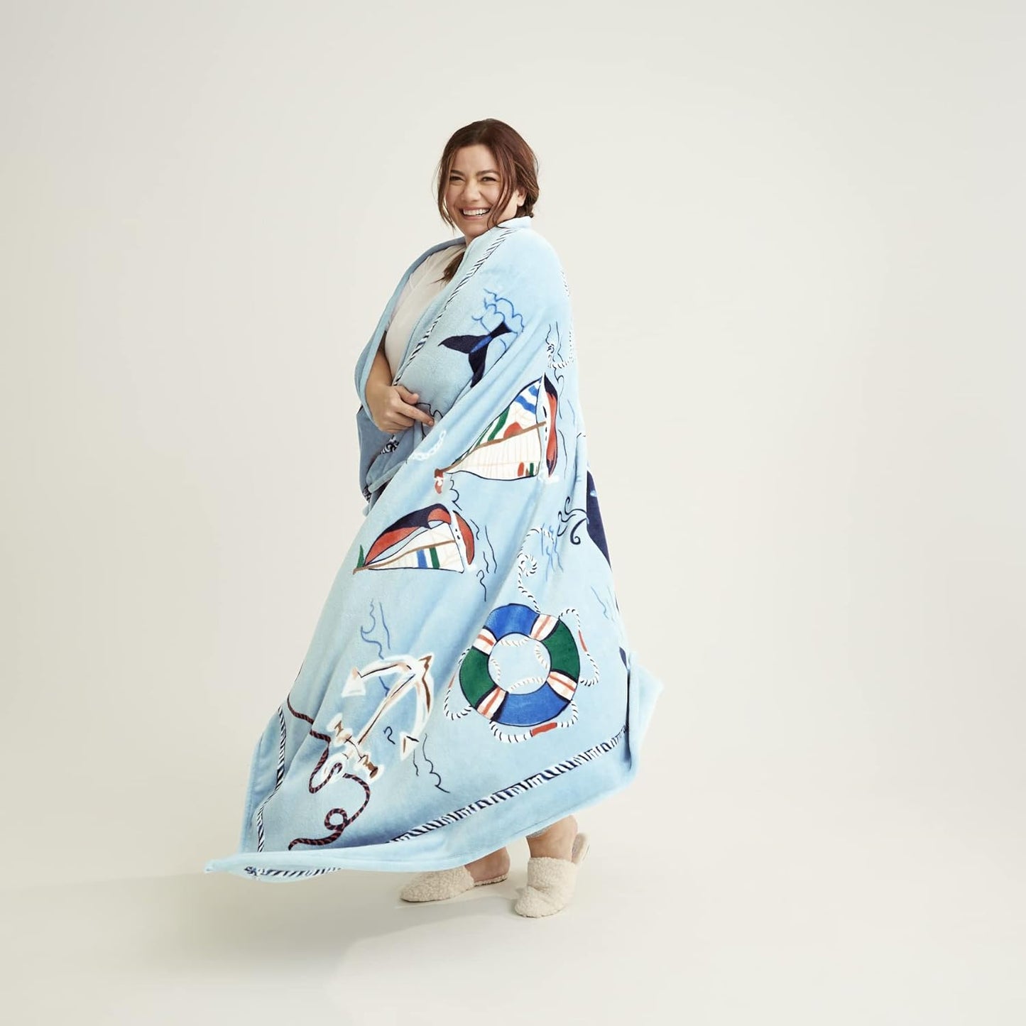 Vera Bradley Women's Disney Fleece Plush Throw Blanket