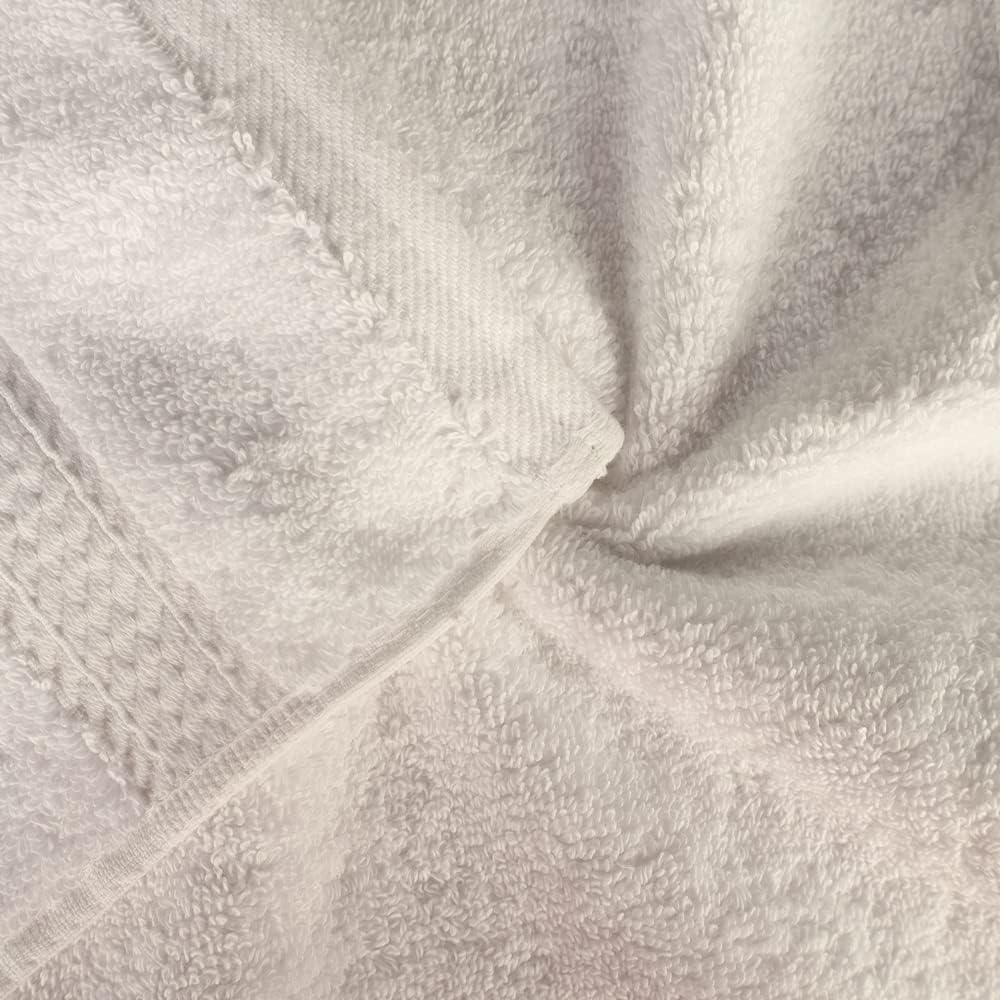 Superior Egyptian Cotton Pile Face Towel/Washcloth Set of 6, Ultra Soft Luxury Towels, Thick Plush Essentials, Absorbent Heavyweight, Guest Bath, Hotel, Spa, Home Bathroom, Shower Basics, Cream