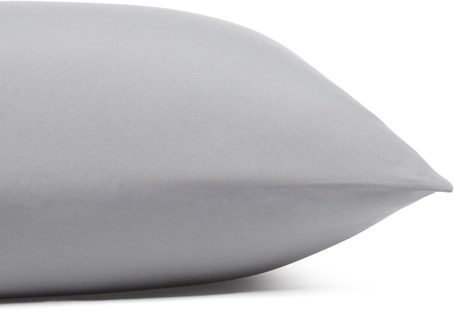 Amazon Basics Lightweight Super Soft Easy Care Microfiber 4-Piece Bed Sheet Set with 14-Inch Deep Pockets, Queen, Dark Gray, Solid - Pack of 4