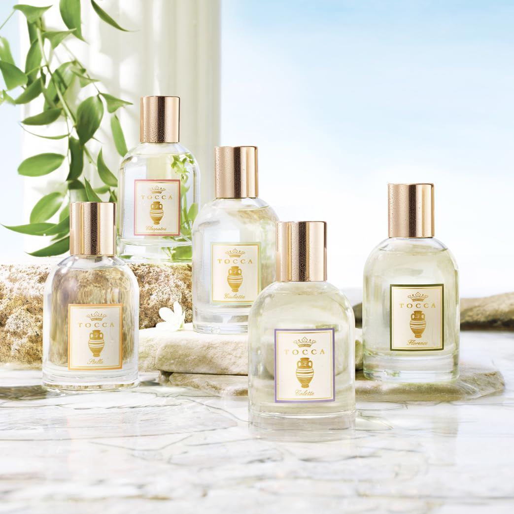 Tocca Colette Scented Dry Body Oil, 3.4 Fl Oz - Olio Sublime Profumato Body Fragrance, Warm Floral, Bergamot, Sandalwood, Pink Peppercorn