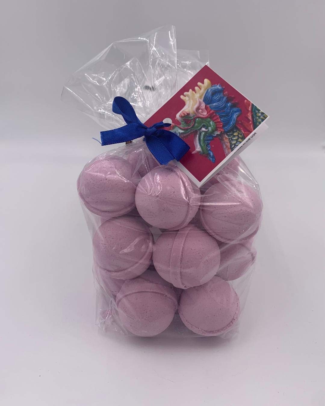 Spa Pure Dragon's Blood Bath Bombs: Made With Shea Butter, Ultra Moisturizing, Great for Dry Skin (14 Count) Pack of 1