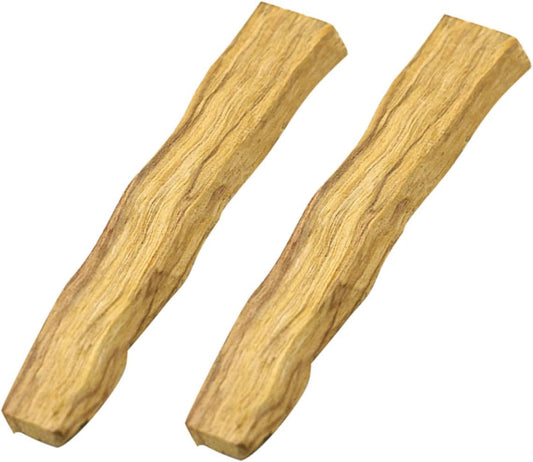 2Pcs Santo Wood Incense Sticks for Meditation and Smudging Natural Sacred Brazilian Smudge Sticks for Home Yoga Office and Ceremony Fragrance to Sleep and Negative Energy