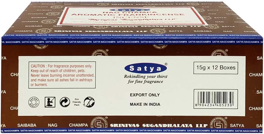 Aromatic Frankinsence Incense Sticks and Incense Stick Holder Bundle Insence Insense Satya