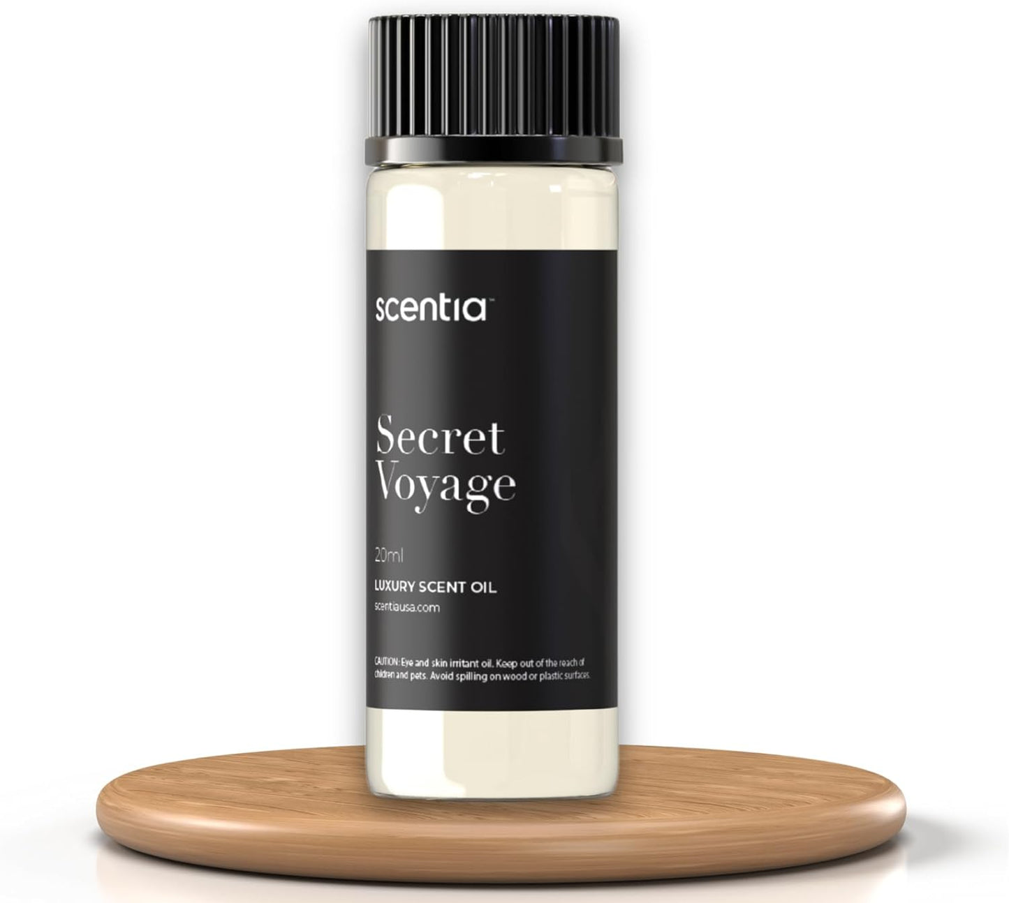 Scentia Hotel Diffuser Oil Inspired by The Baccarat Hotel Scent - 20 mL 0.67 fl oz - Essential Oil Blend of Cedar &Jasmine for Aromatherapy & humidifiers - Secret Voyage - Thanksgiving & Holiday Gift