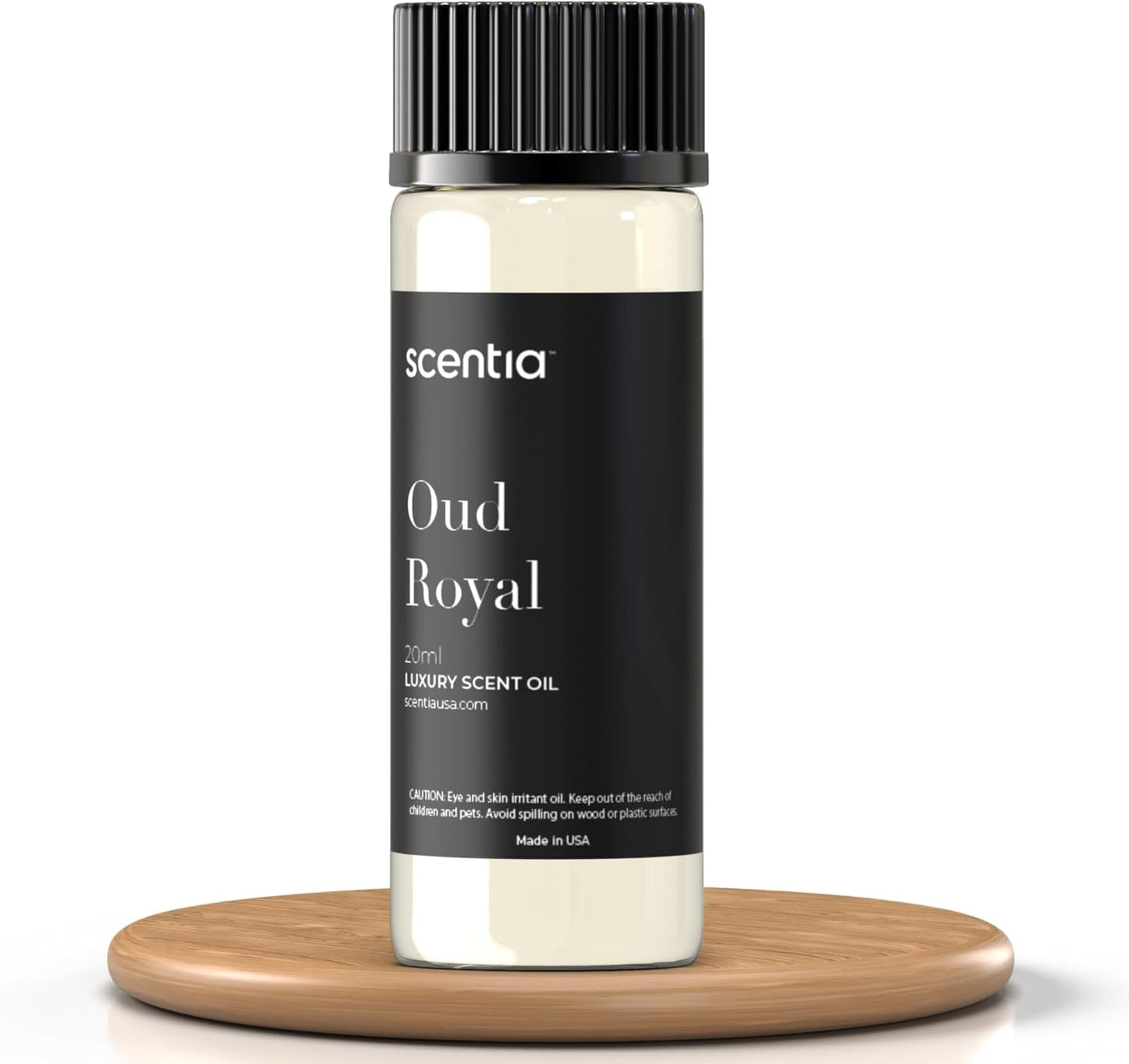 Scentia Oud Royal Hotel Diffuser Oil 20 ml | Oud Royal for Scent Diffuser | Luxurious Aroma, Niche Scent, Cardamom, Rosewood & Oud | 20ml Aromatherapy Fragrance - Thanksgiving & Holiday Gift