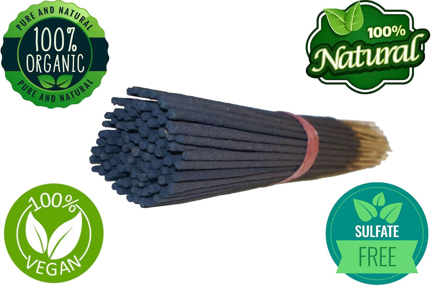 Yajna-Rose-Incense-Sticks 100%-Natural-Handmade-Hand-Dipped-Incense-Sticks Organic-Chemicals-Free for-Purification-Relaxation-Positivity-Yoga-Meditation The-Best-Woods-Scent (100 Sticks (150GM))