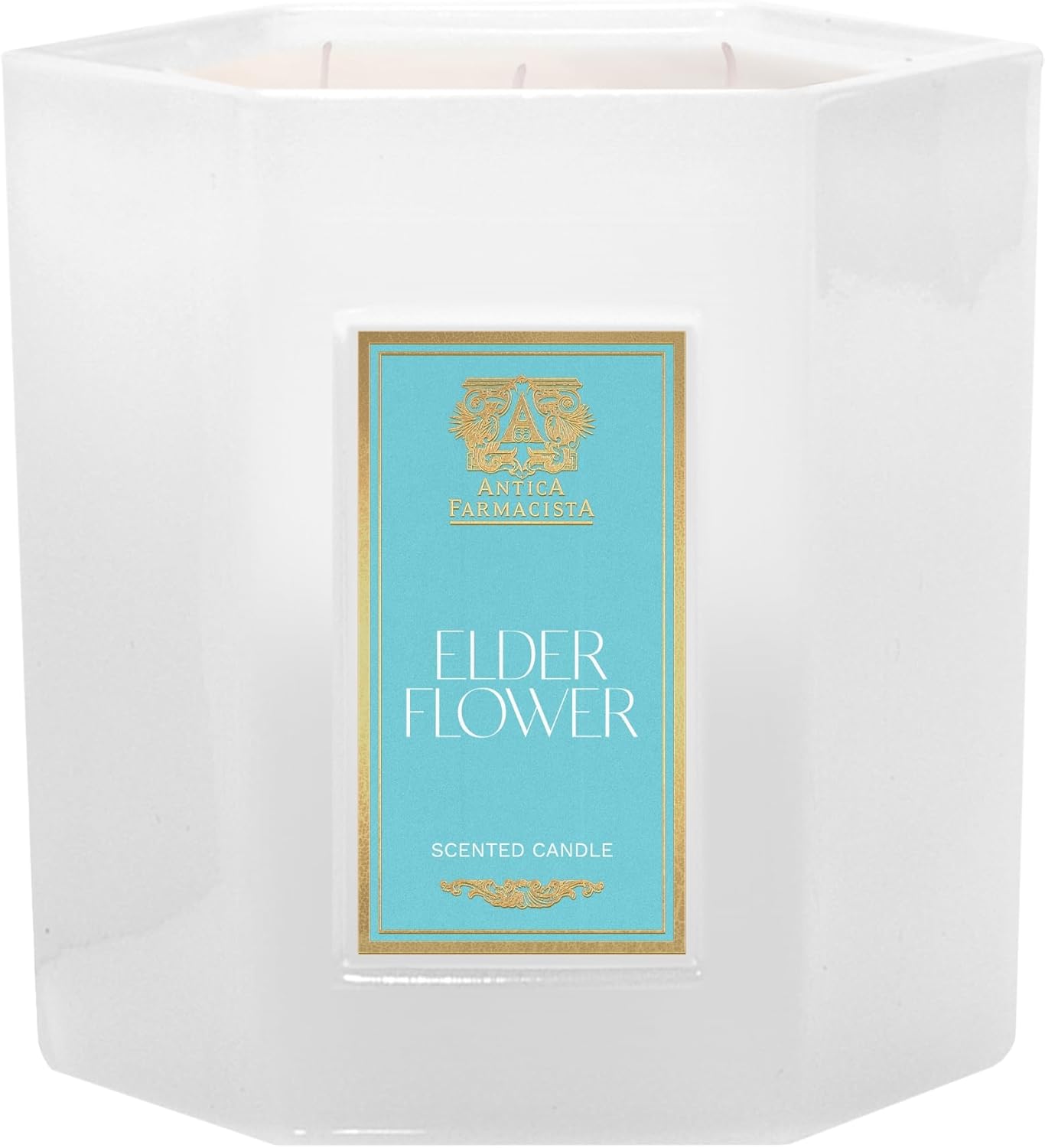 Antica Farmacista Three-Wick Candle - Decorative Home Candle - Long-Lasting & Premium Scented - Luxury Gift - Elderflower, 25 oz