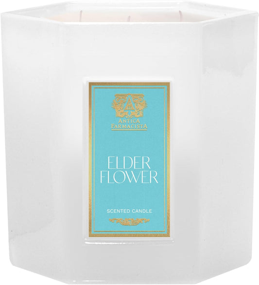 Antica Farmacista Three-Wick Candle - Decorative Home Candle - Long-Lasting & Premium Scented - Luxury Gift - Elderflower, 25 oz
