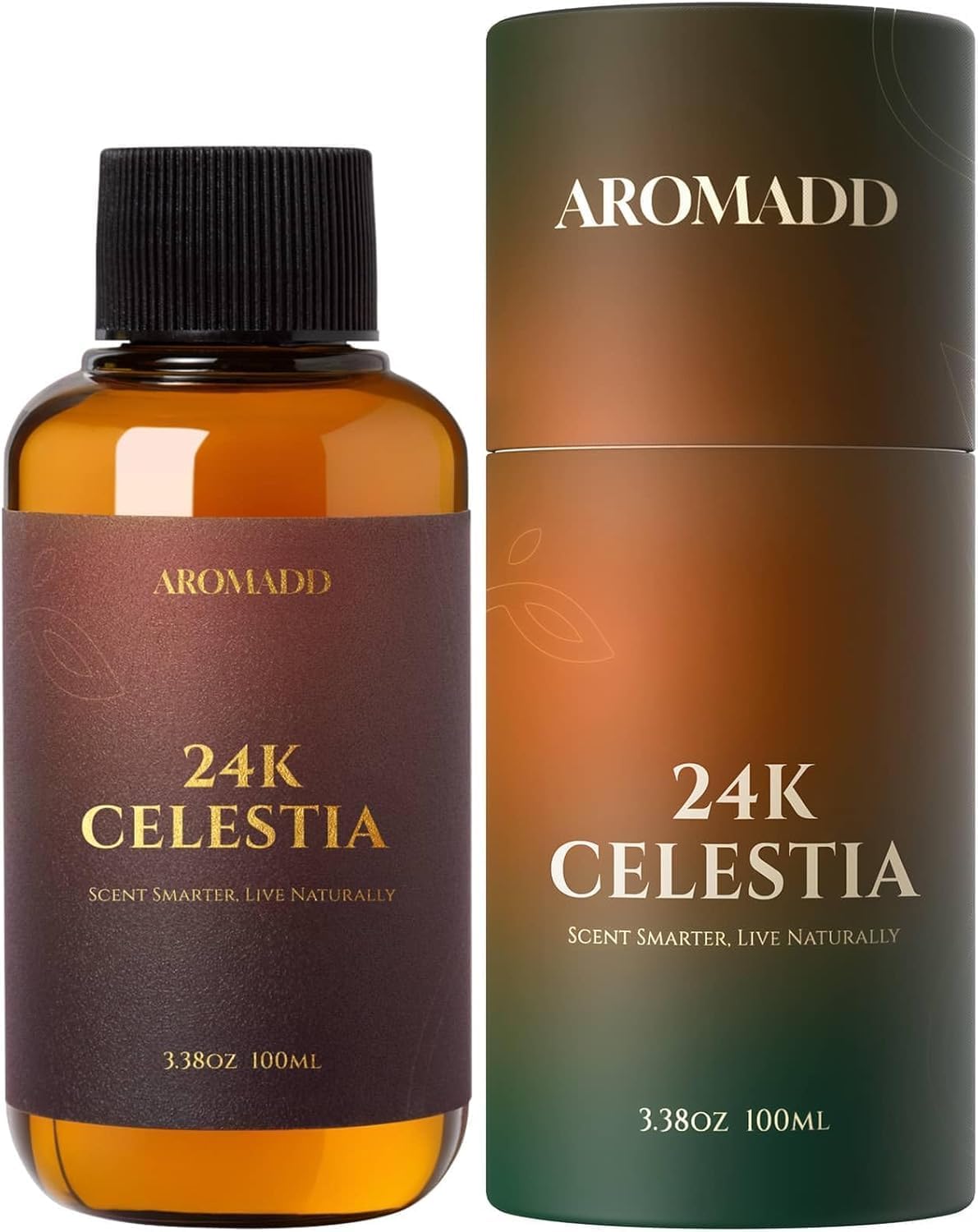 AROMADD 24K Celestia Diffuser Oil Inspired by Luxury Hotel Scent 3.38 Fl Oz (100ml), Aroma Diffuser & Hotel Fragrance Diffuser Oil, Essential Oil Diffuser for Aromatherapy, Long-Lasting