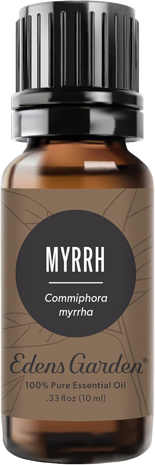 Edens Garden Myrrh Essential Oil- 100% Pure Premium Grade, Undiluted, Natural, Therapeutic, Aromatherapy, The Best for Diffuser, Skin, Face, Hair 10 ml (.33 fl oz)