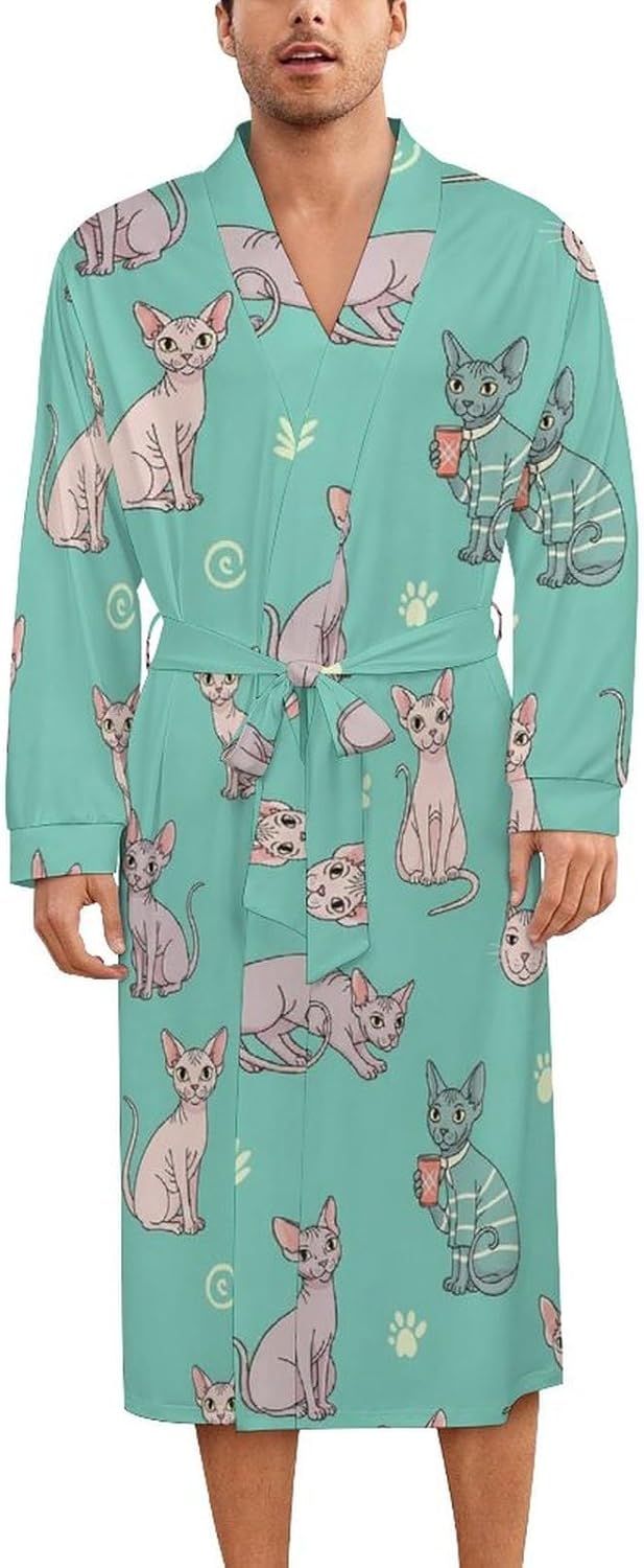 Soft Robes for Women Lightweight Kimono Bathrobe Full-Length Loungewear