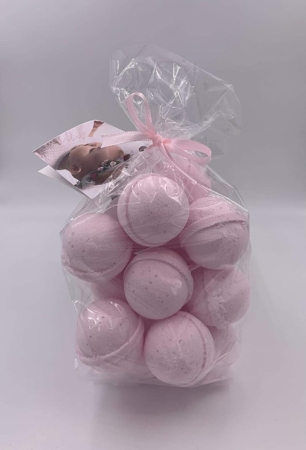 Spa Pure Strawberry Shortcake Bath Bombs: USA Made with Shea Butter, Ultra Moisturizing, Great for Dry Skin, All Skin Types (14 Count) Pack of 1