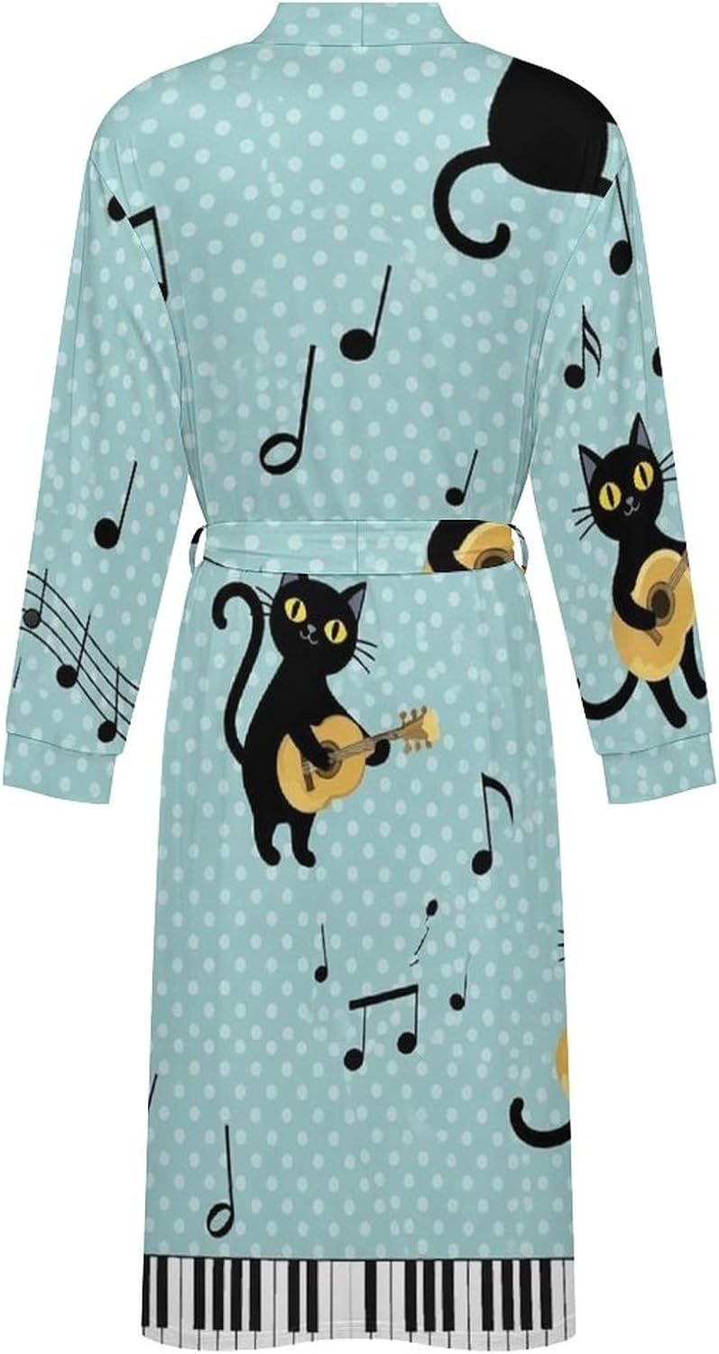 Soft Robes for Women Lightweight Kimono Bathrobe Full-Length Loungewear