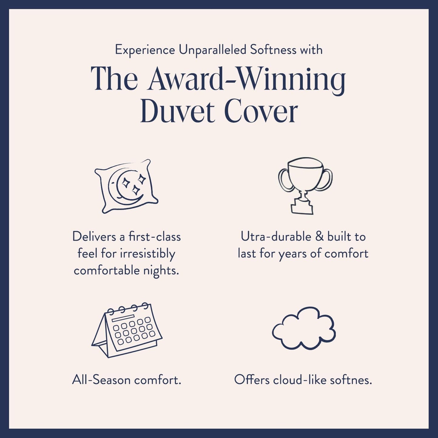Brooklinen Luxury Sateen Duvet Cover - 100% Cotton, King/California King Size in Window Pane with Extra-Long Corner Ties and Button Closure - Best King/Cali King Duvet Covers