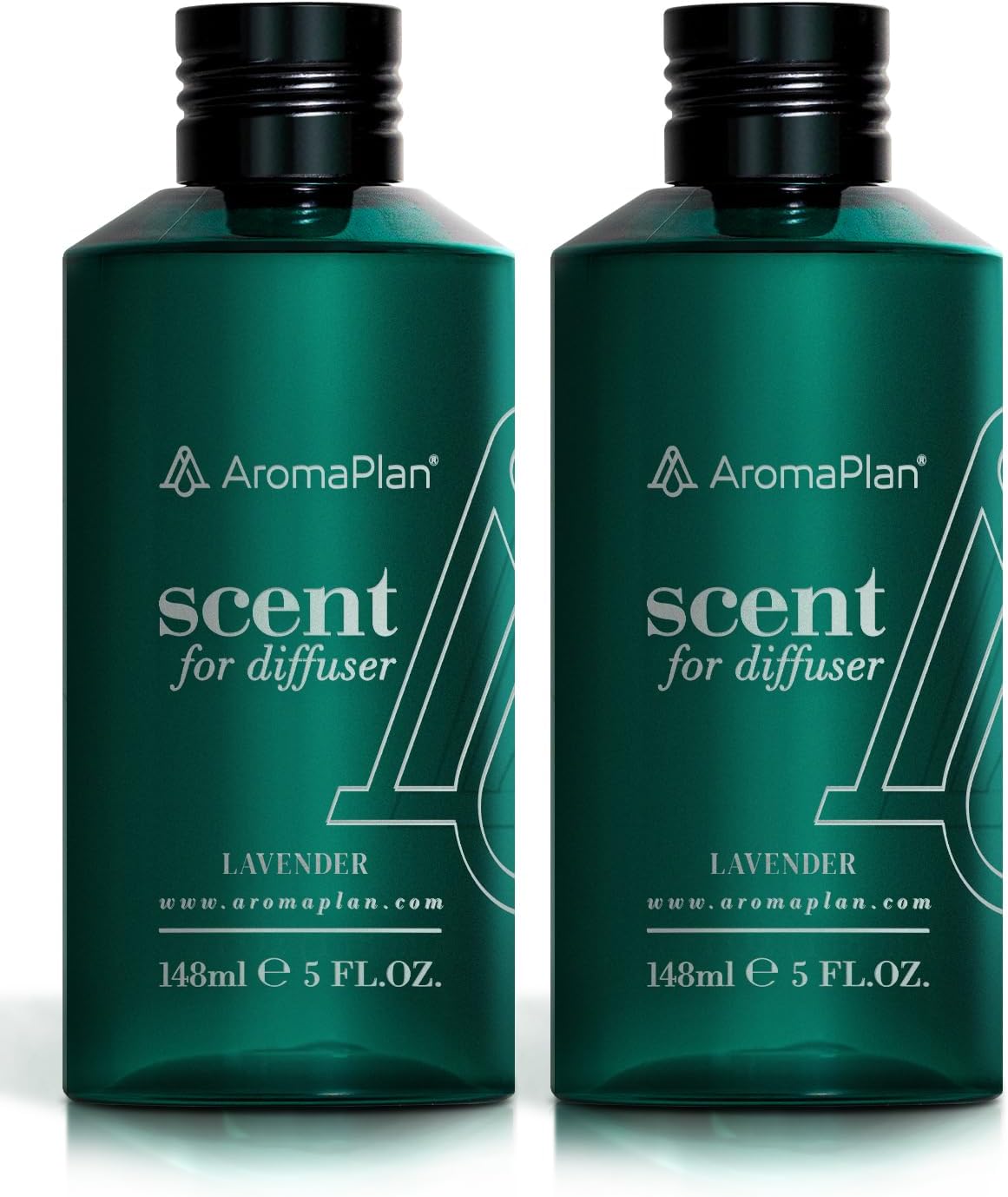 AromaPlan Hotel Scents Lavender 5 Fl Oz (2 Pack), Luxury Aroma & Hotel Fragrance Diffuser Oil- Hotel Diffuser Oil for Aromatherapy- USA Made, Bigger Bottle, Bolder Aroma & Longer Lasting