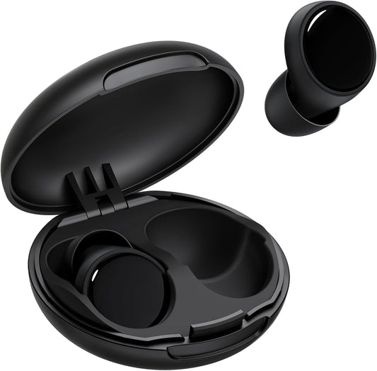 Ear Plugs for Sleeping 45dB Reusable Noise Cancelling Ear Plugs for Snoring, Concerts, Travel, Focus, Noise Reduction Earplugs with 8 Comfort-Fit Tips High-Fidelity Hearing Protection Ear Plug Black