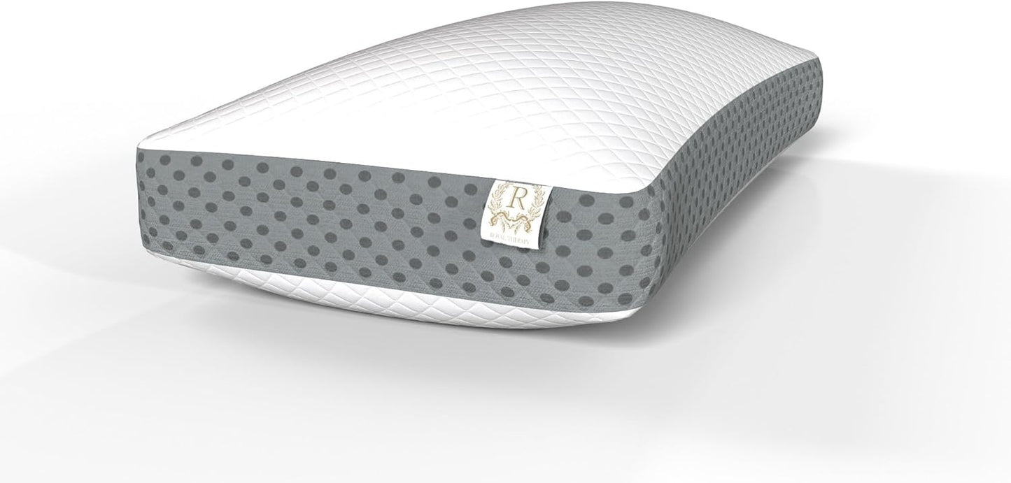 Royal Therapy Memory Foam Pillow, Queen Pain Relief, Neck and Shoulder, Pain, Side Sleeper Pillow, Cervical, Neck Sleeping
