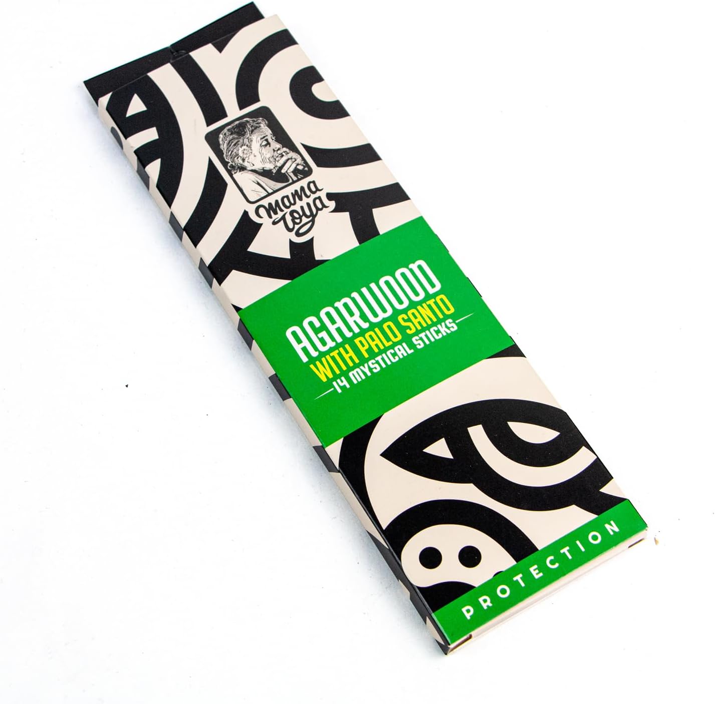 Agarwood with Palo Santo Incense Sticks (14 Mystical Sticks) – Protection, Mystical, Serene & Natural Handcrafted Aroma