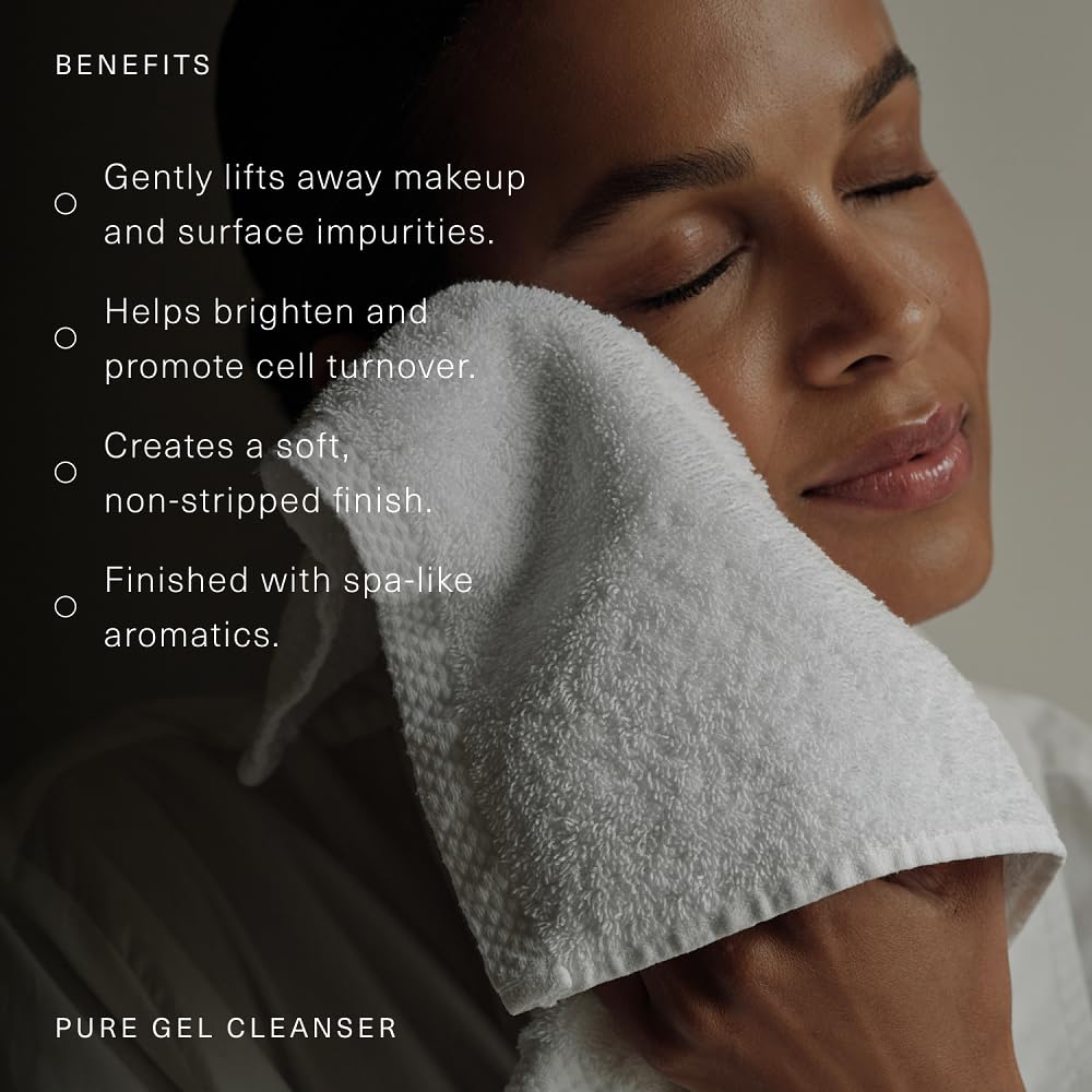 Oak Essentials Pure Gel Cleanser | Clarifying Gel Face Wash with Aloe and Amino Acids | Removes Dirt & Oil Without Drying, 5 Fl Oz