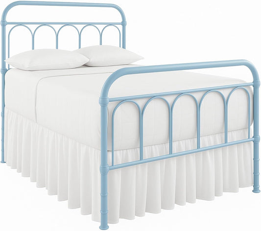 Dust Ruffle with Split Corner Ruffled Gathered Bed Skirt with 12" Drop 100% Microfiber Soft,Sheen & Luxurious Look - Bed Skirts (White -Twin)