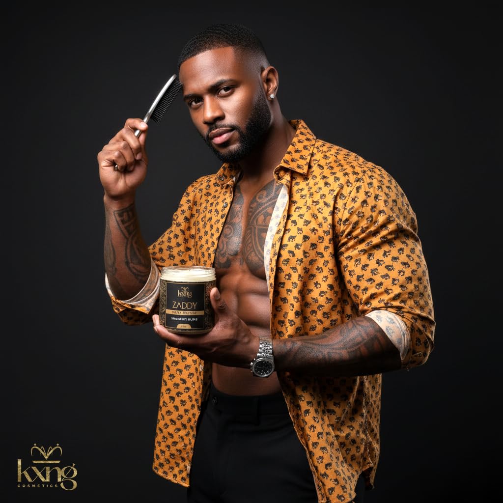 KXNG Shea Butter Body Cream, Luxurious Hydrating Body Butter, Intense Moisturizer for Dry Skin, Perfect for Men & Women, Cruelty-Free