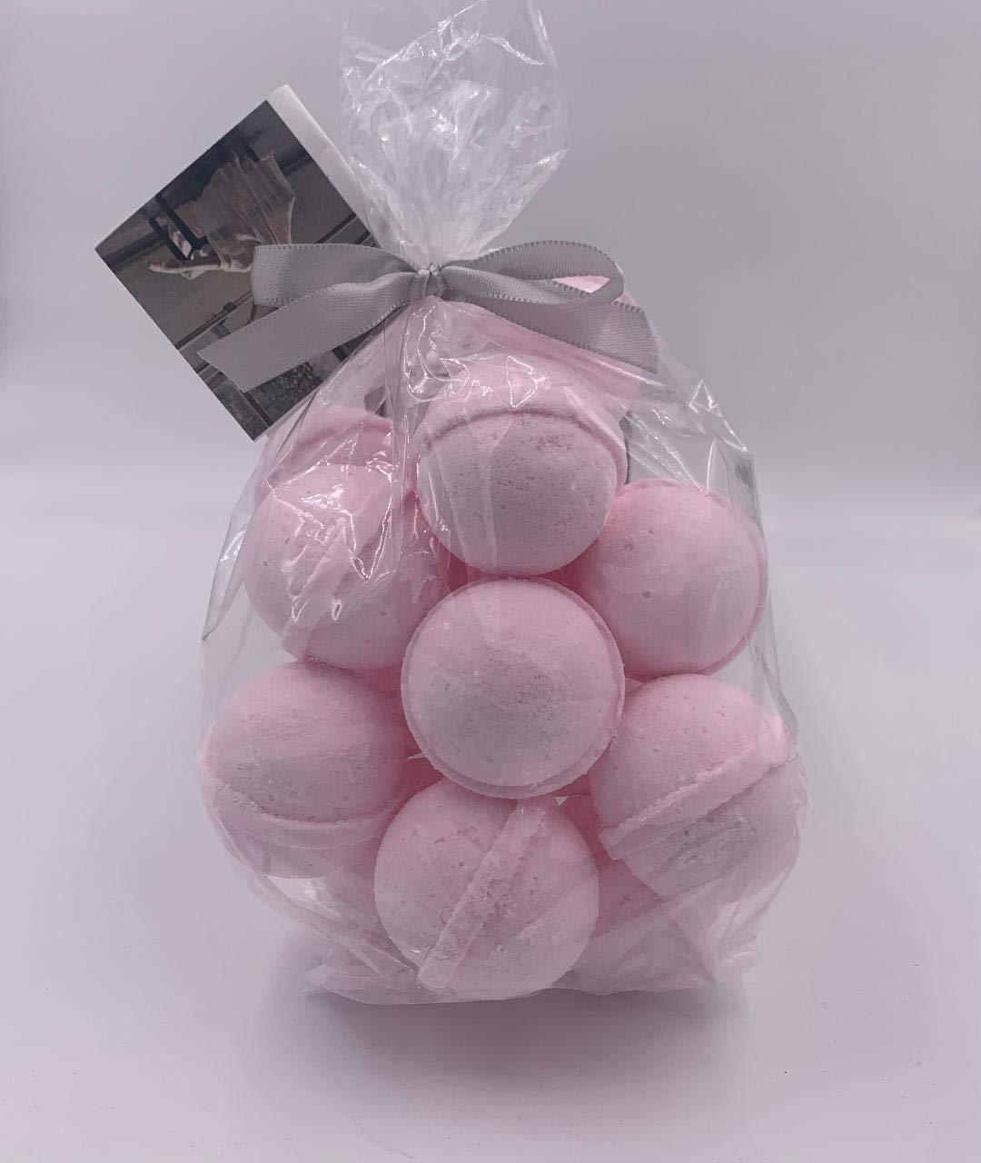 Spa Pure Strawberry Shortcake Bath Bombs: USA Made with Shea Butter, Ultra Moisturizing, Great for Dry Skin, All Skin Types (14 Count) Pack of 1