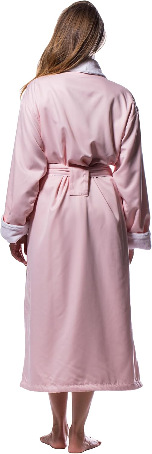 Turquaz Robes for Women - Luxury Plush Lined Bathrobe, 100% Polyester Microterry & Microfiber, Cozy & Elegant Womens Robe
