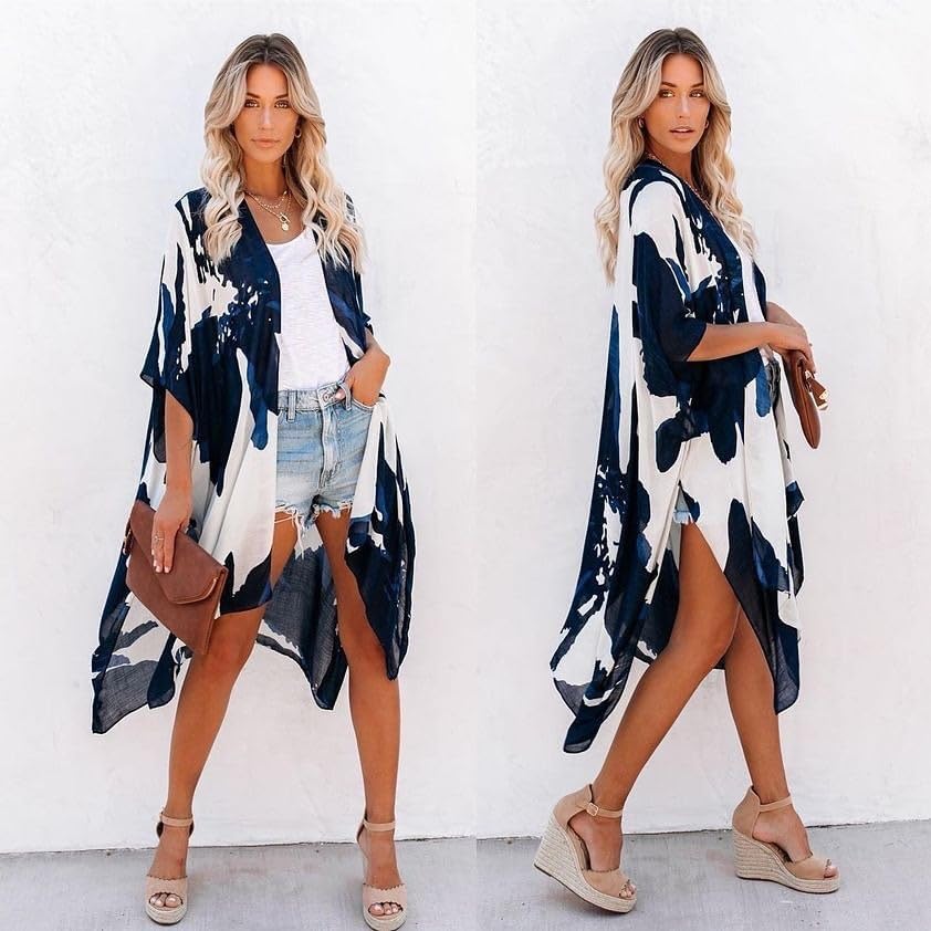 Moss Rose Women Summer Bikini Kimono Bathing Suit Cover Ups for Swimwear