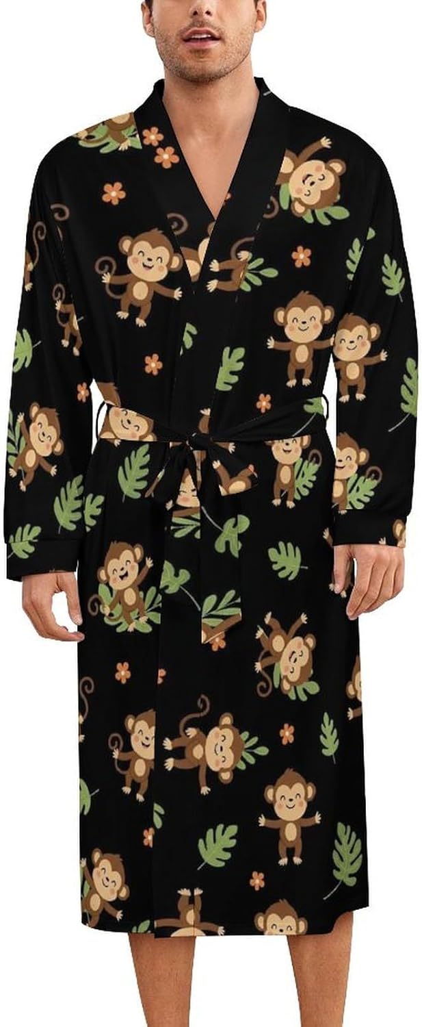 Soft Robes for Women Lightweight Kimono Bathrobe Full-Length Loungewear