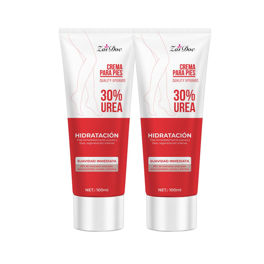 2 Pack Urea Cream 30 Percent for Feet 3.38 oz, Foot Cream and Hand Cream Maximum Strength with Hyaluronic Acid, Aloe Vera for Deep Moisturizes, Callus Remover