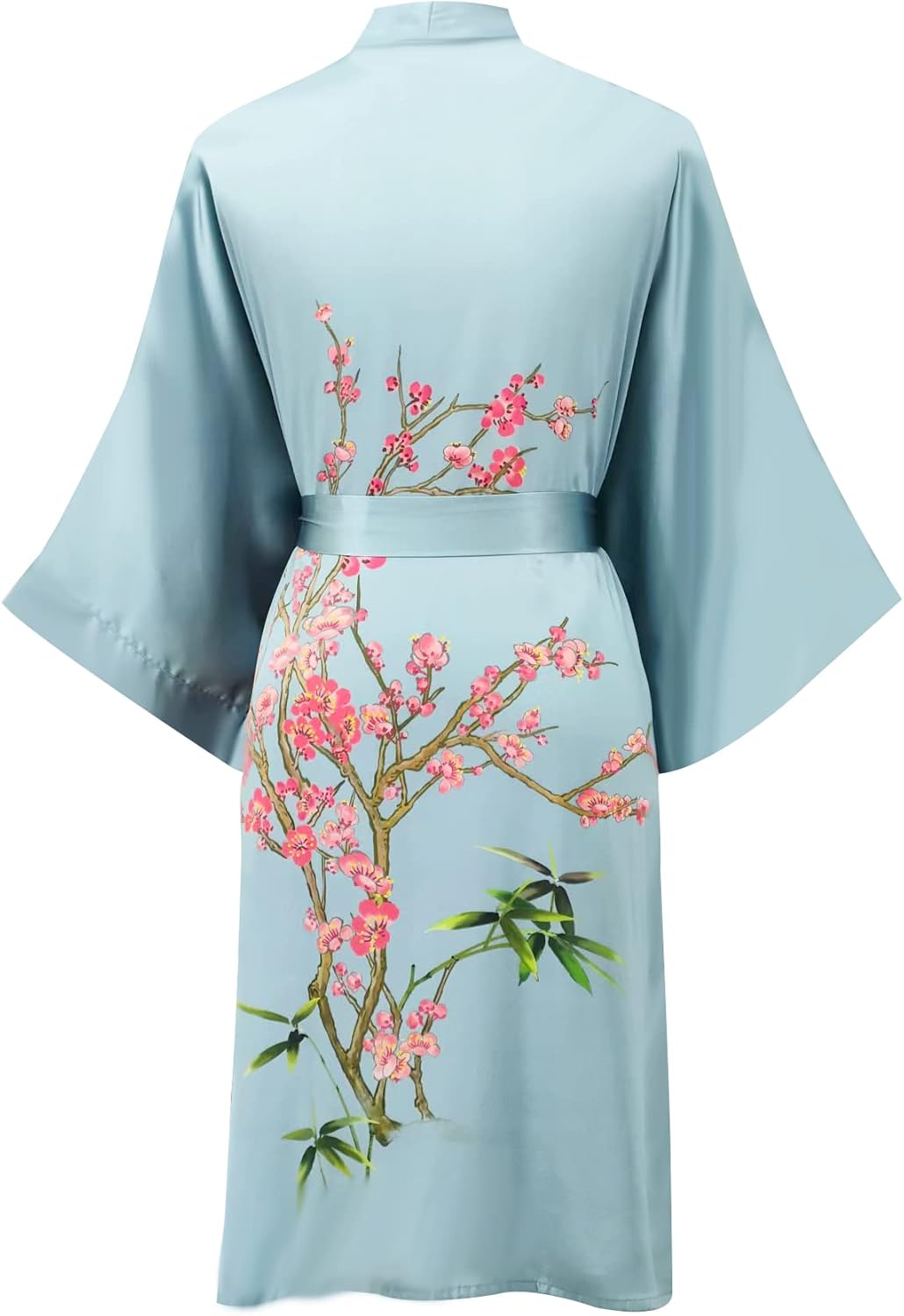 women's 100% silk kimono, short bathrobe pajamas, kimono pajamas