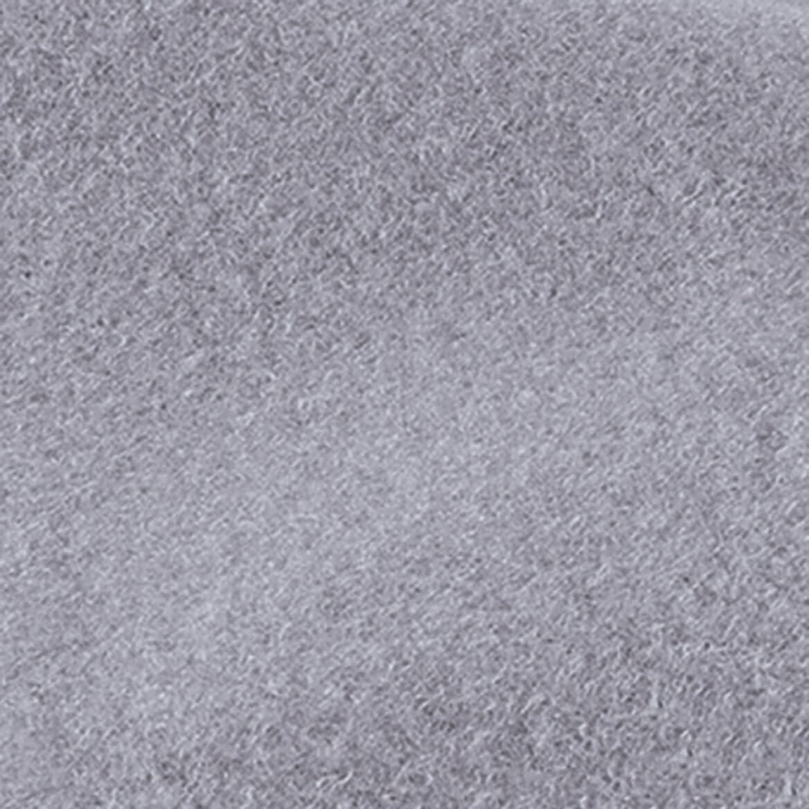 OakRidge Satin Fleece Blanket, Full/Queen, Twin or King Size – 100% Polyester Lightweight Fabric and Cozy Satin Binding Edges in Tightly Folding Travel Blanket, Grey