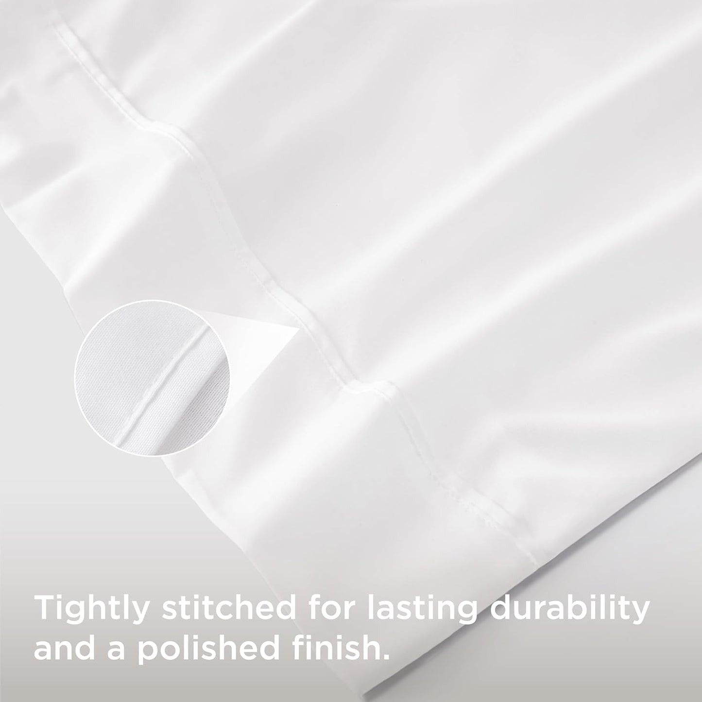Bedsure Body Pillow Case Cover - Ivory Brushed Microfiber Long Pillow Cases, Ultra Soft and Cozy Body Pillowcase with Envelope Closure, Wrinkle, Fade and Stain Resistant, 1 Pack, 20x54 Inches