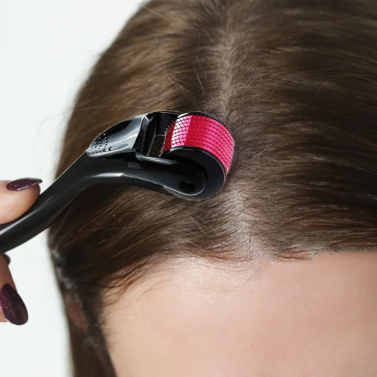 3 Pack Derma Roller Set - Microneedling Roller for Home Use, Microneedle Roller Skin Tool, Personal Skin and Hair Care Tools