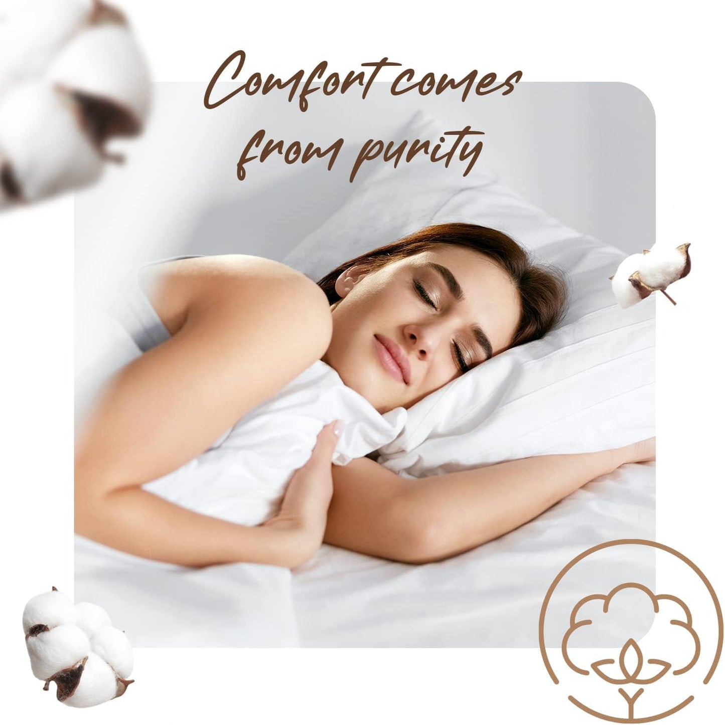 Good Sleep Bedding Twin Sheets Set - 100% Egyptian Cotton, Soft, 4 Pc, Hotel Quality, Deep Pocket, Burgundy
